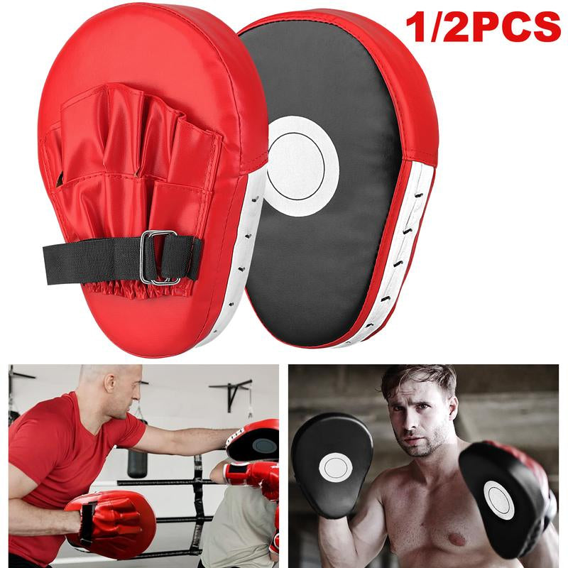 Get Your Game On! 🥊 1 or 2 PCS Thickened PU Boxing Mitts - Perfect for Youth Training, Punching, and Martial Arts! 💪 #Boxing #TrainingGear