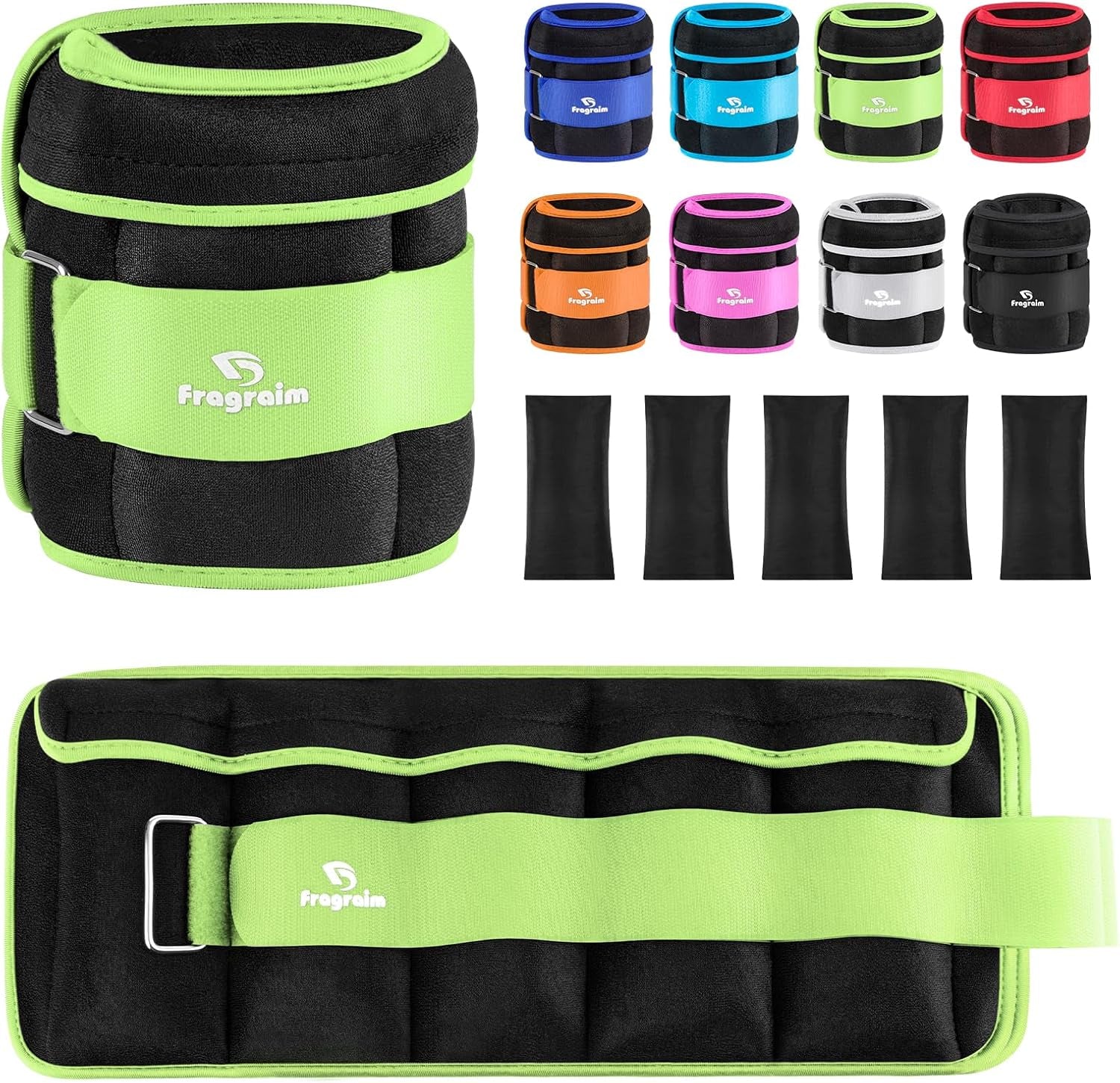Versatile Adjustable Ankle Weights - Customize Your Workout with Removable Weights for Enhanced Strength Training and Rehabilitation